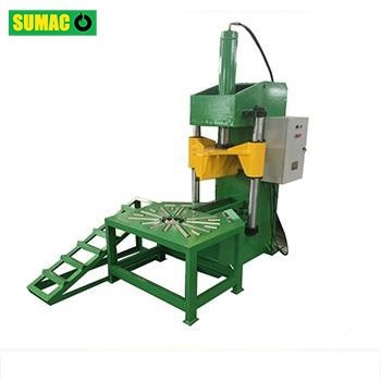 Atık Kullanılmış Lastik Kesme Makinesi